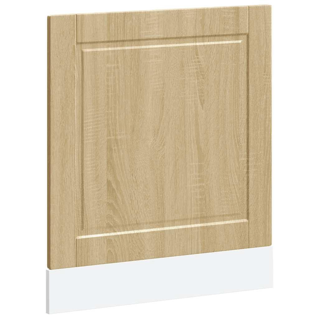 Panel para lavavajillas Porto 45x1,5x57 cm madera contrachapada roble sonoma