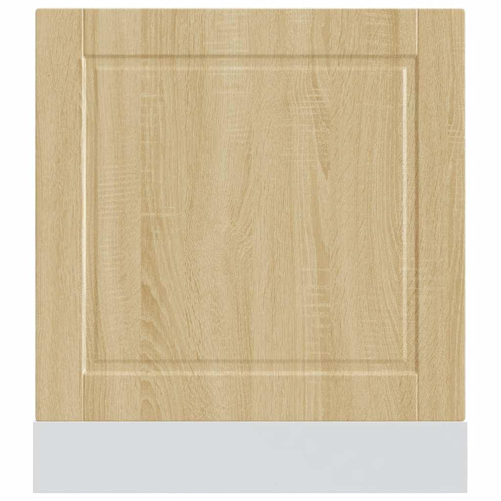 Panel para lavavajillas Porto 45x1,5x57 cm madera contrachapada roble sonoma