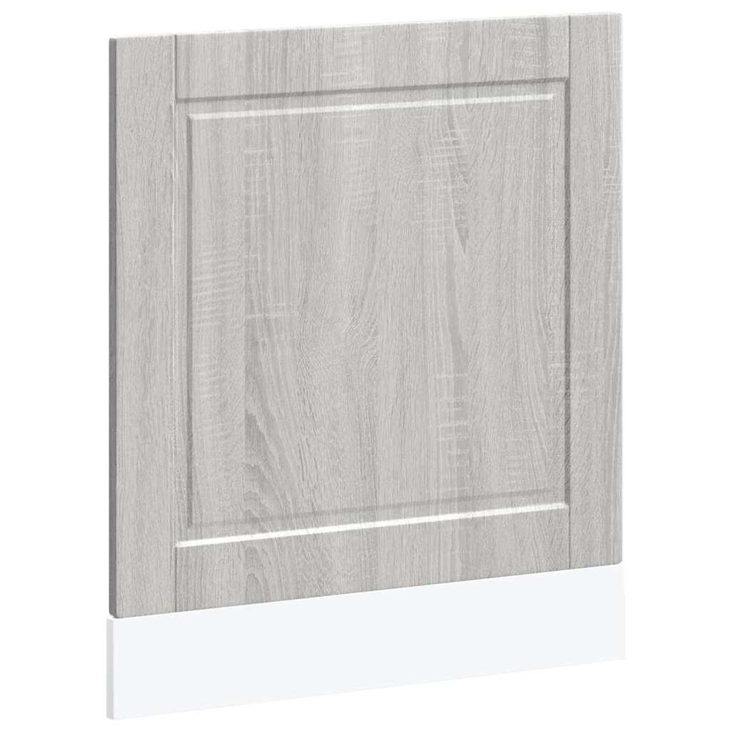 Panel para lavavajillas Porto 45x1,5x57 cm madera contrachapada roble sonoma