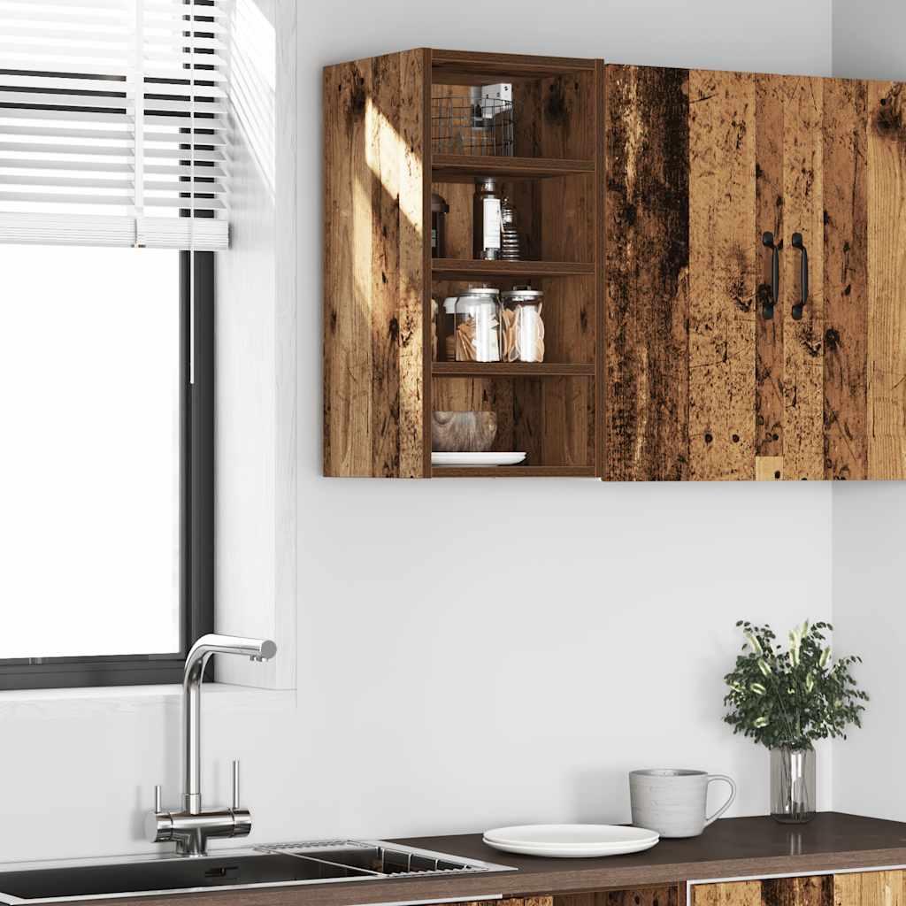 Armario colgante "Riga" de madera vieja, 20 x 29,5 x 60 cm, madera de ingeniería