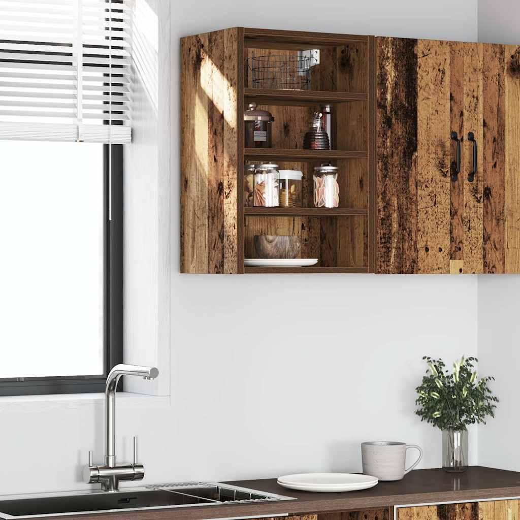 Armario colgante "Riga" de madera vieja, 20 x 29,5 x 60 cm, madera de ingeniería