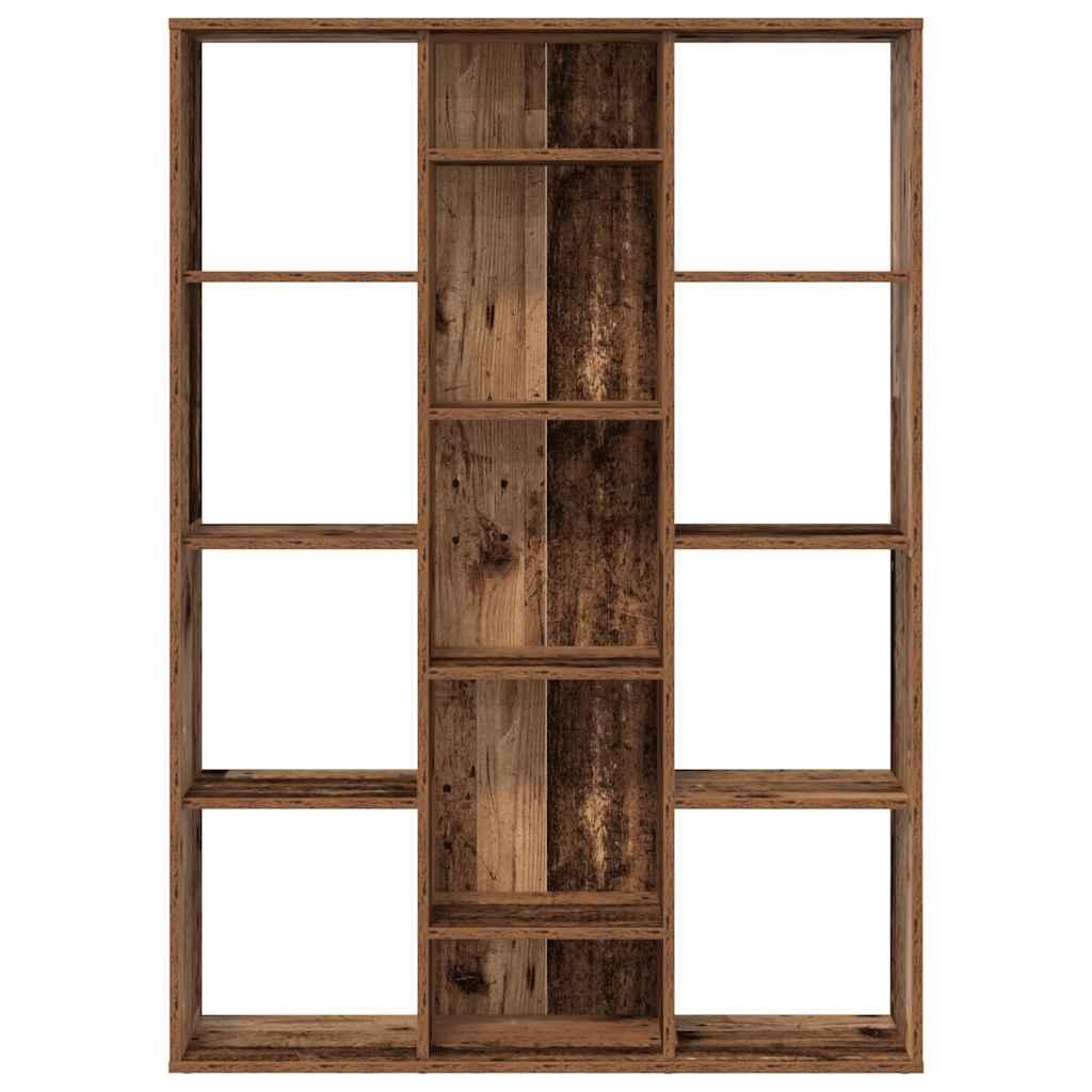 Divisor de espacios/estantería aglomerado madera vieja