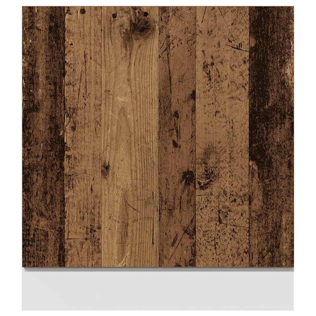 Panel de lavavajillas “Lyon” madera ingeniería envejecida