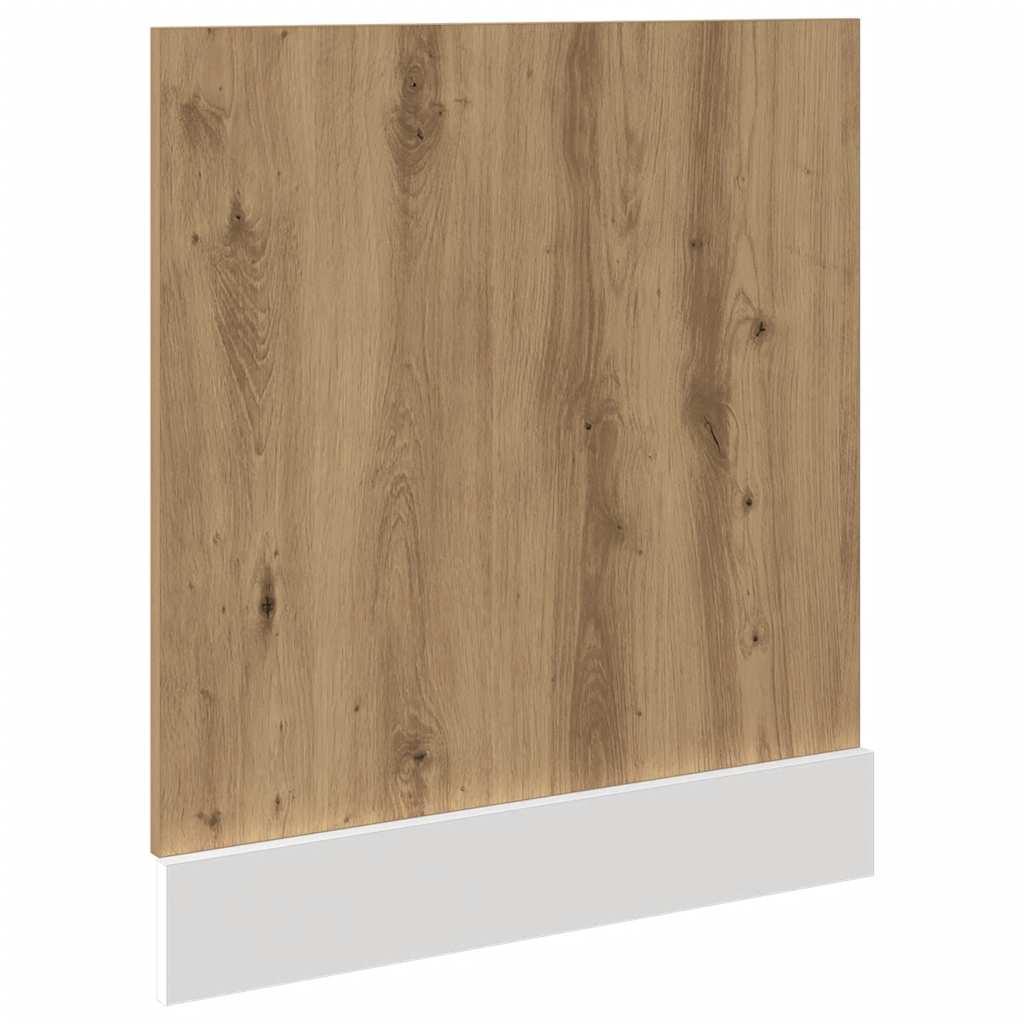 Panel para lavavajillas "Lyon" roble artesanal madera de ingeniería