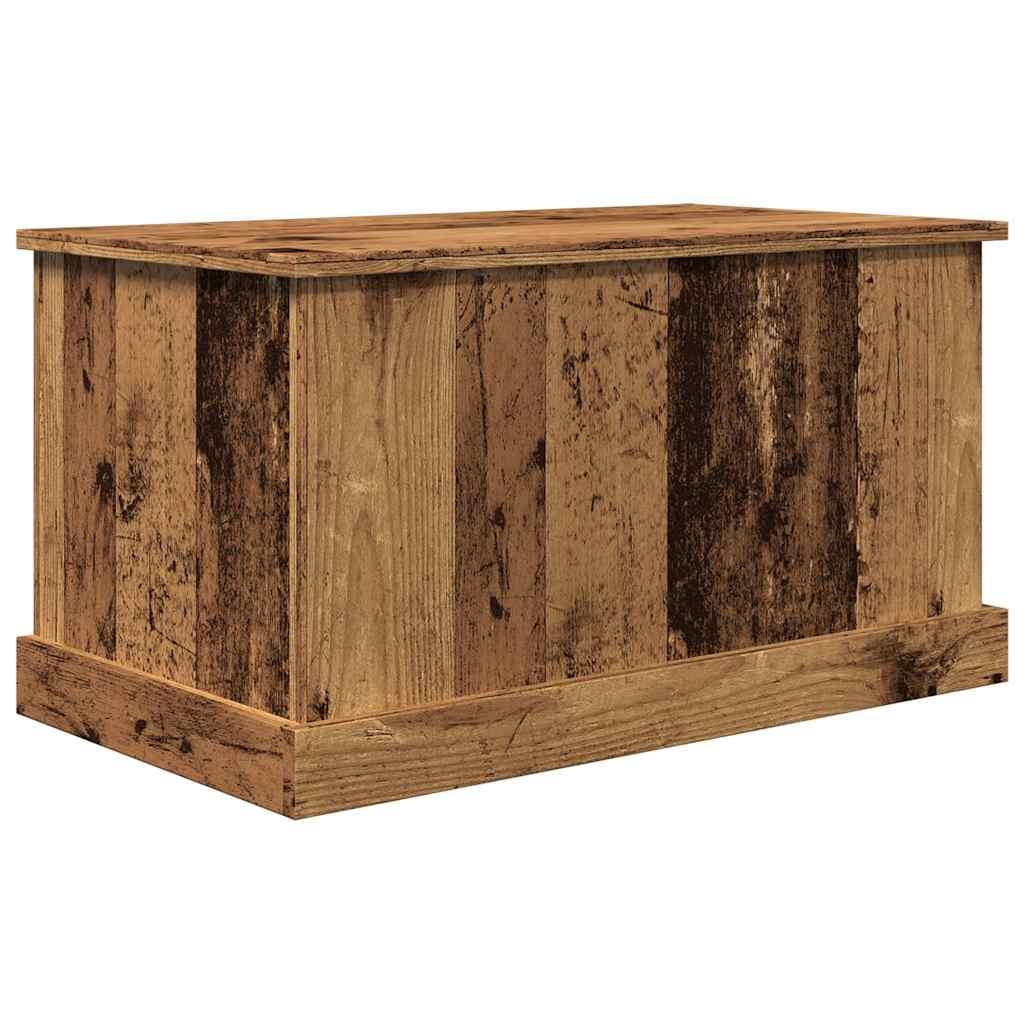 Caja de almacenaje madera de ingeniería envejecida