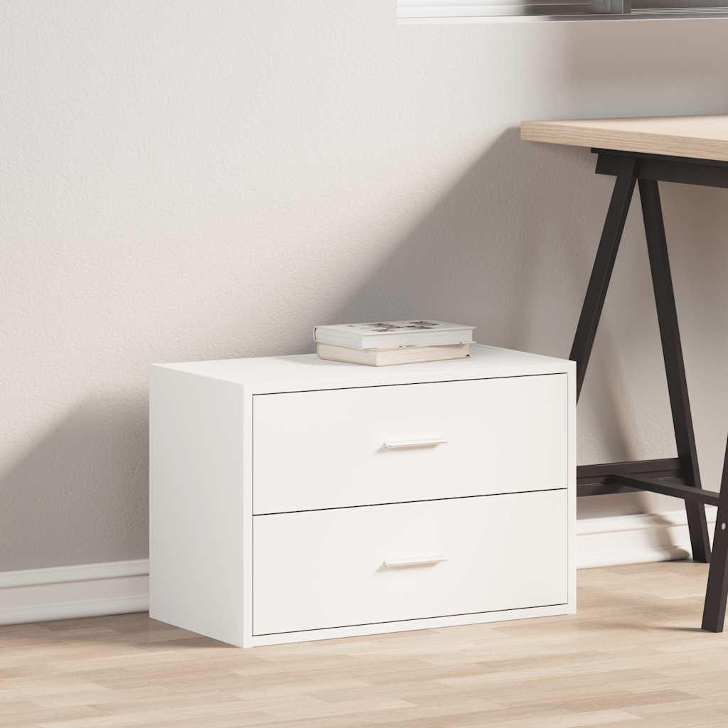 Armario con 2 cajones 60x31x40 cm madera
