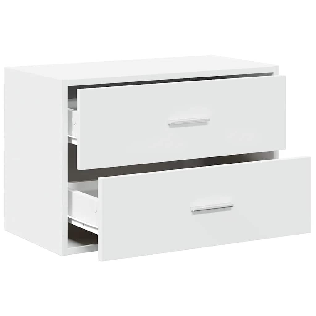 Armario con 2 cajones 60x31x40 cm madera