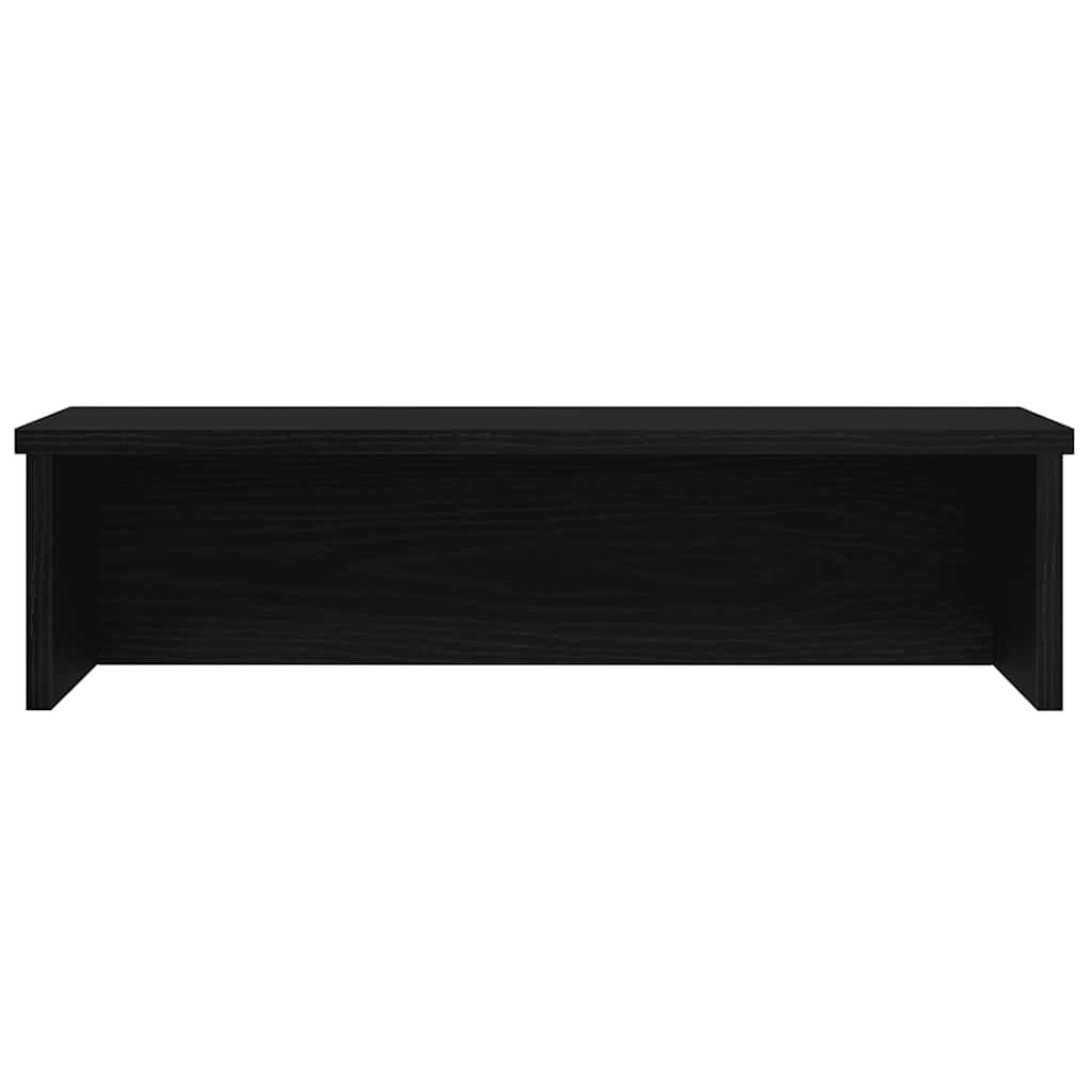 Estantería cocina apilable madera ingeniería negra
