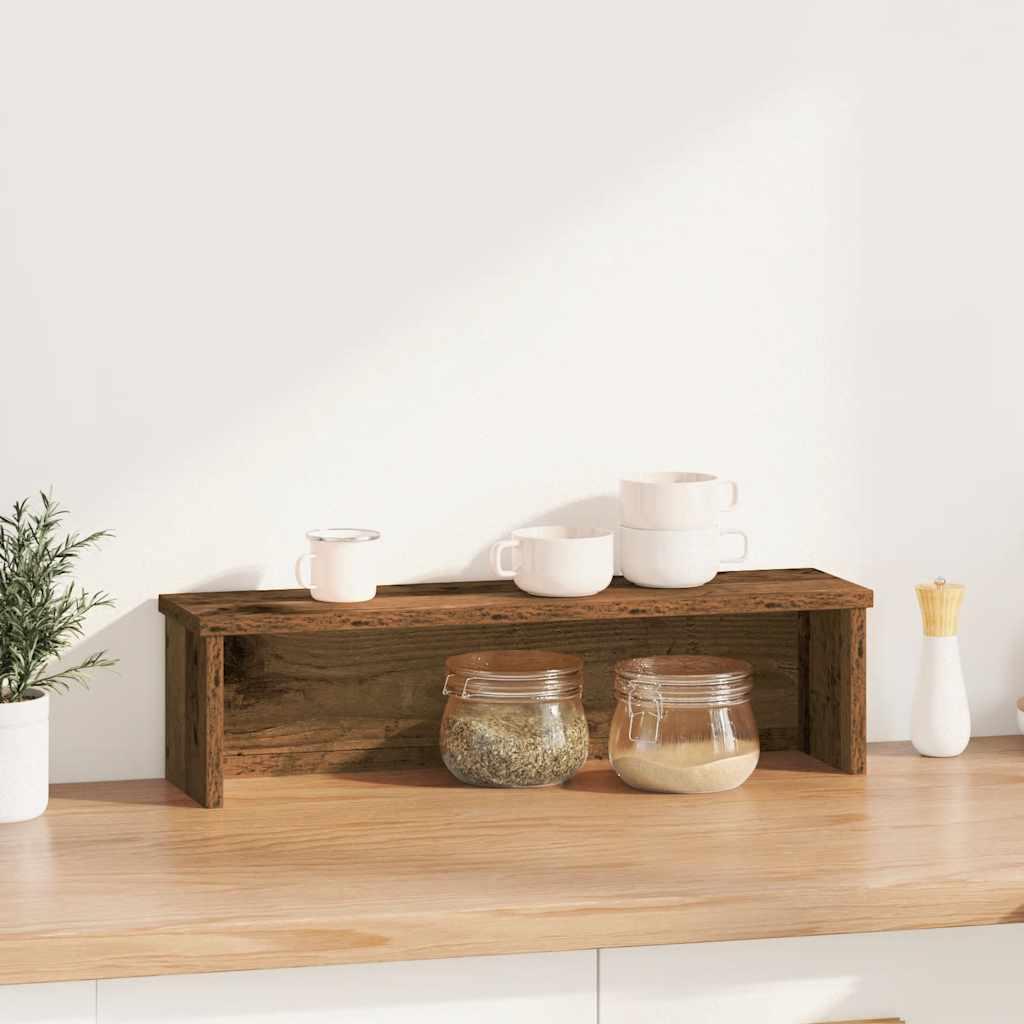 Estantería cocina apilable madera ingeniería madera vieja