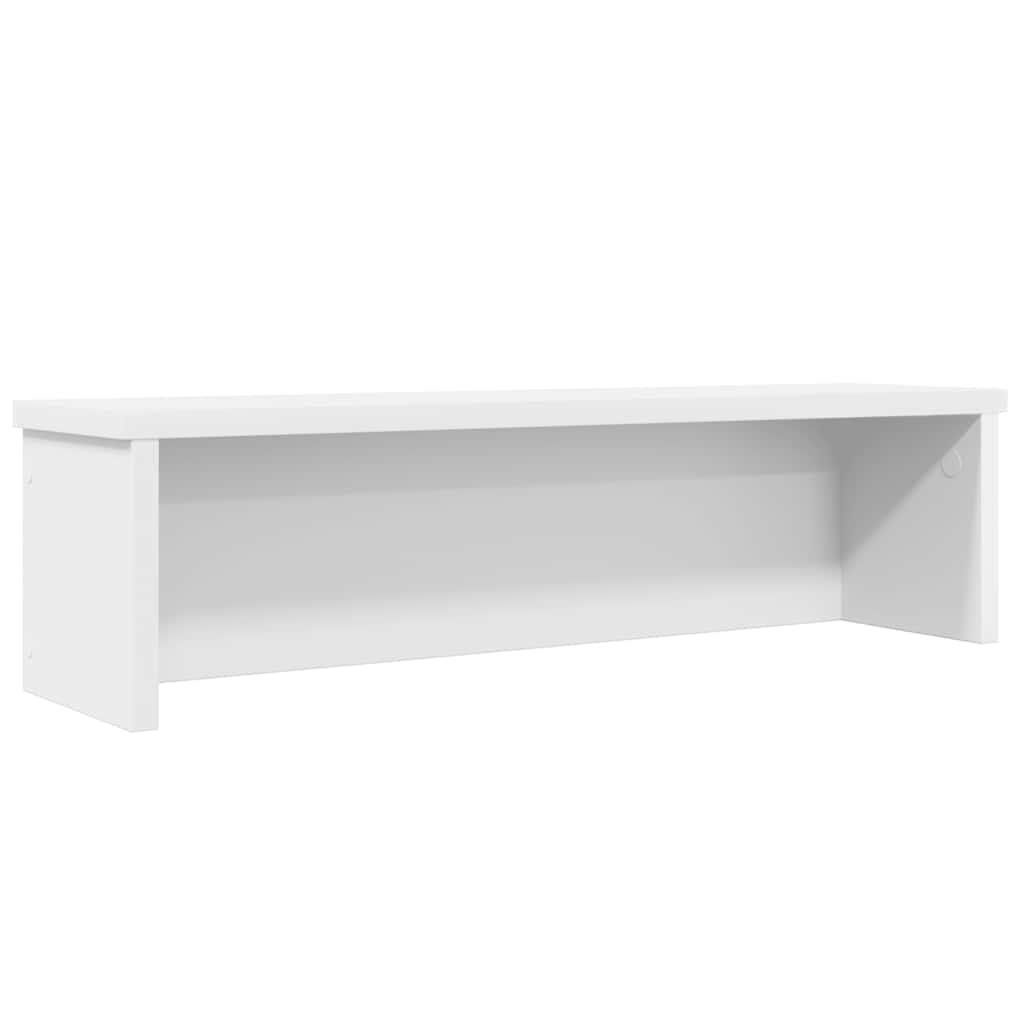 Estantería cocina apilable madera ingeniería blanca 60x15x16 cm