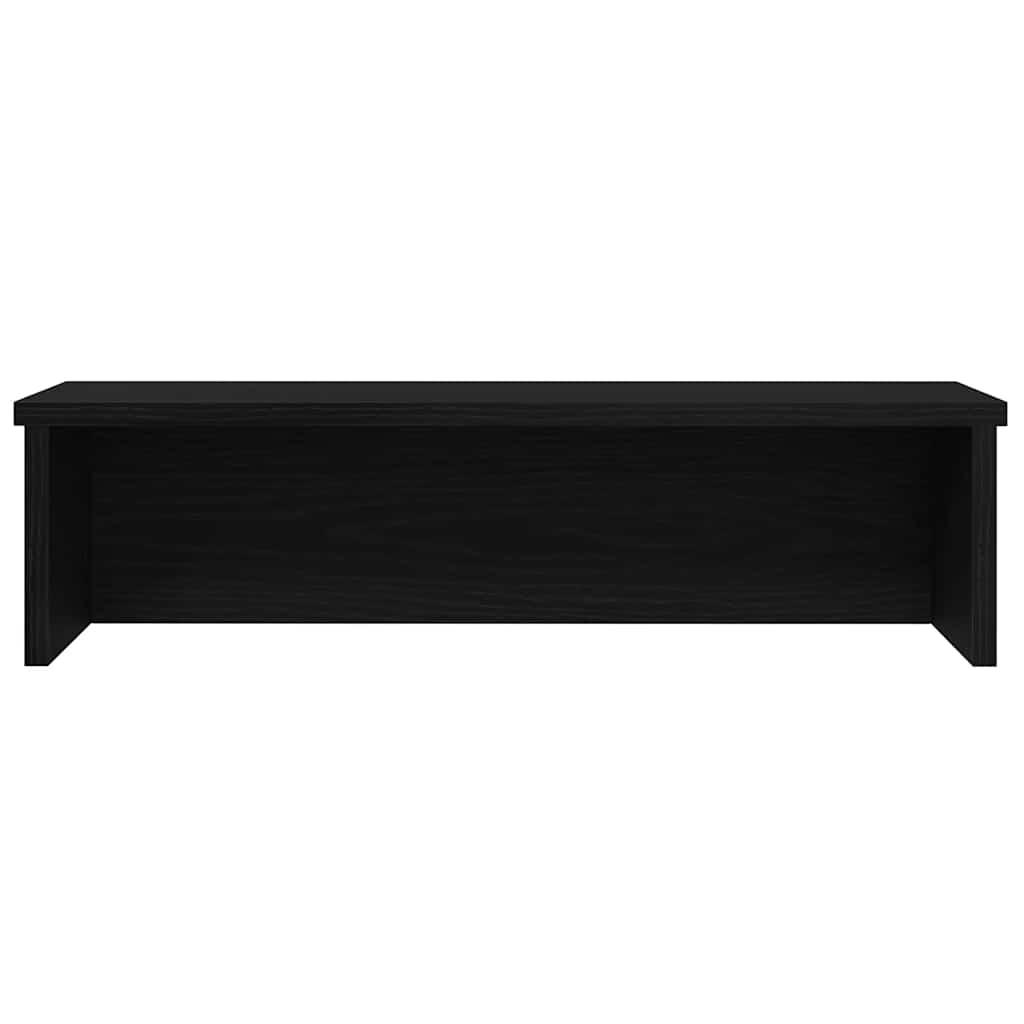 Estantería cocina apilable madera ingeniería negra