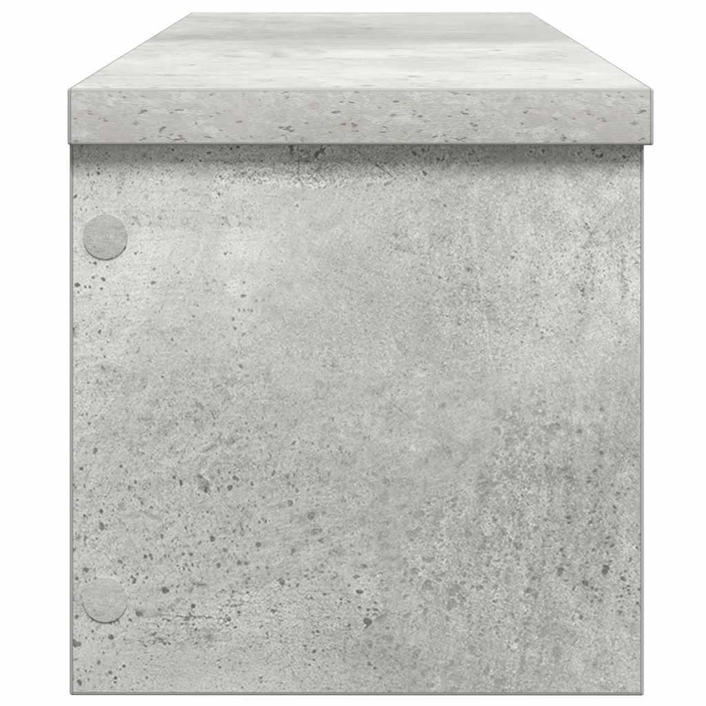 Estantería cocina apilable madera ingeniería gris hormigón