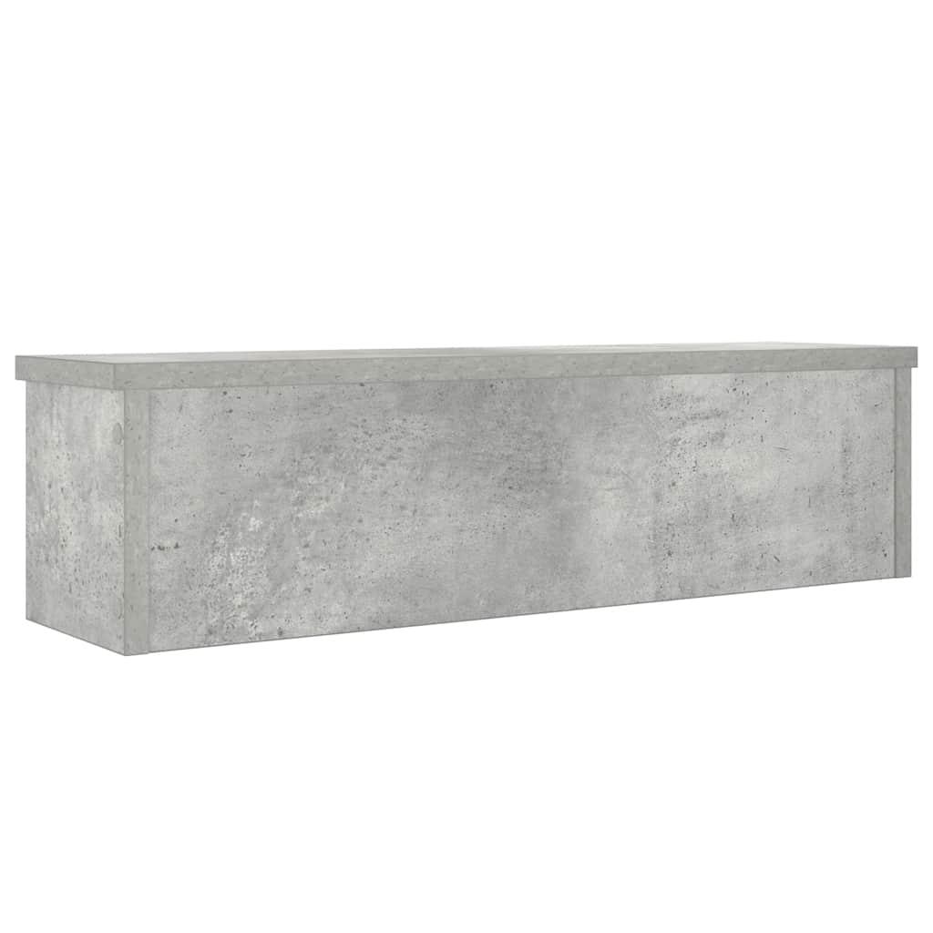 Estantería cocina apilable madera ingeniería gris hormigón