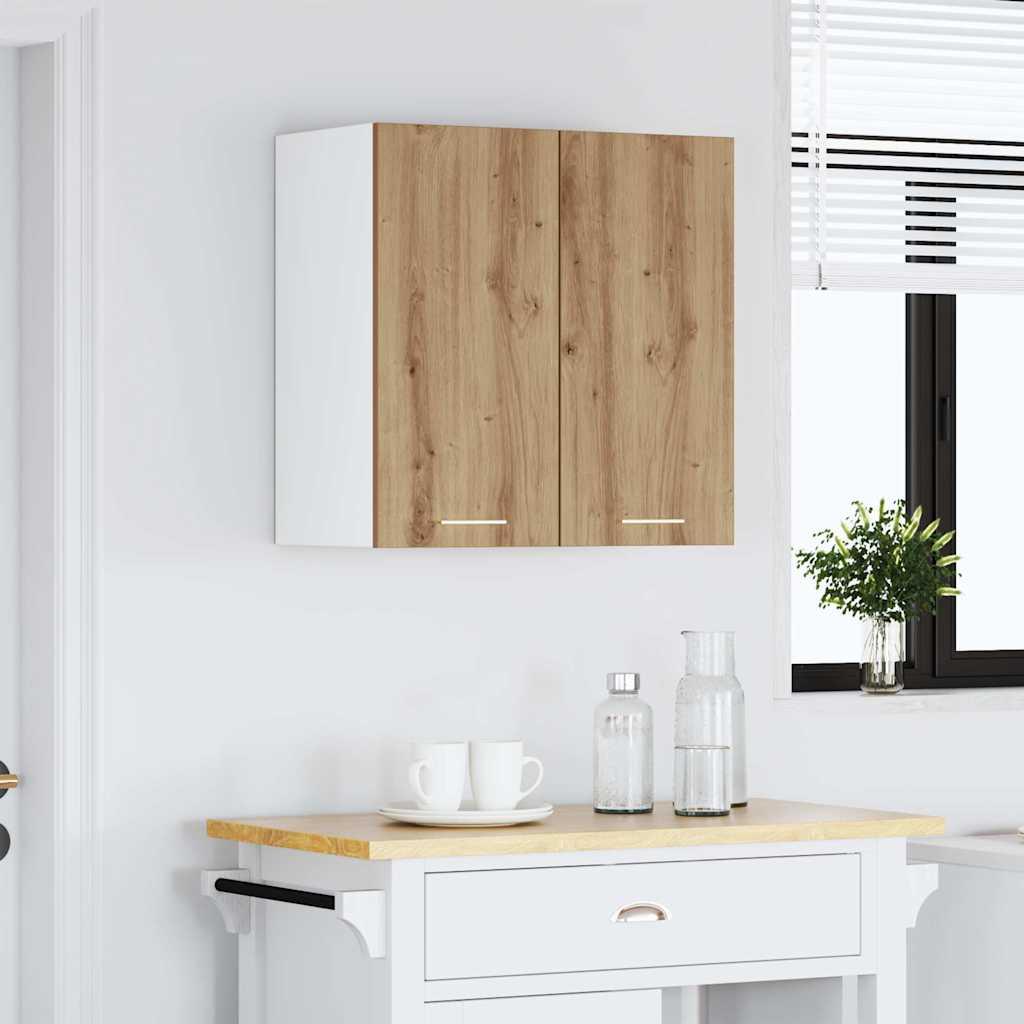 Armario de pared de cocina "Lyon" roble artesanal 60x31x60 cm madera de ingeniería