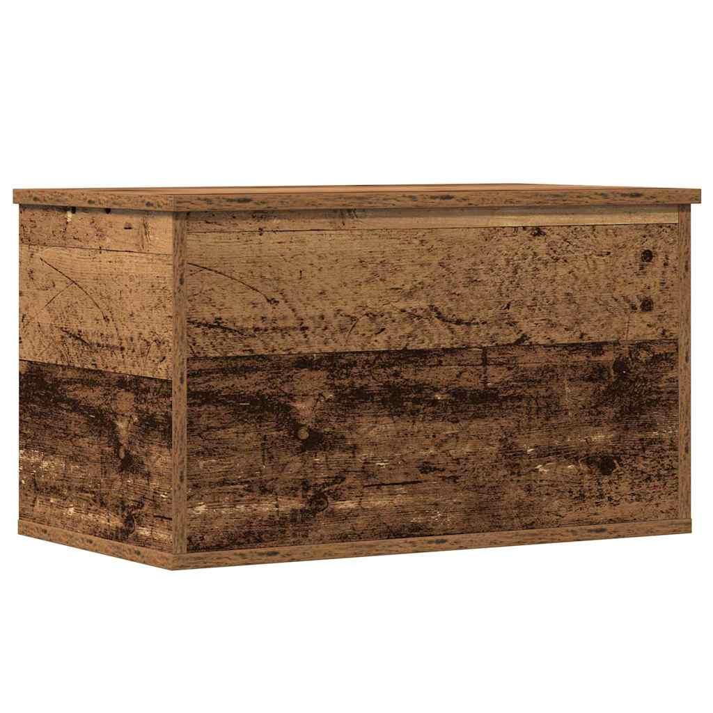 Caja de Almacenamiento Madera envejecida