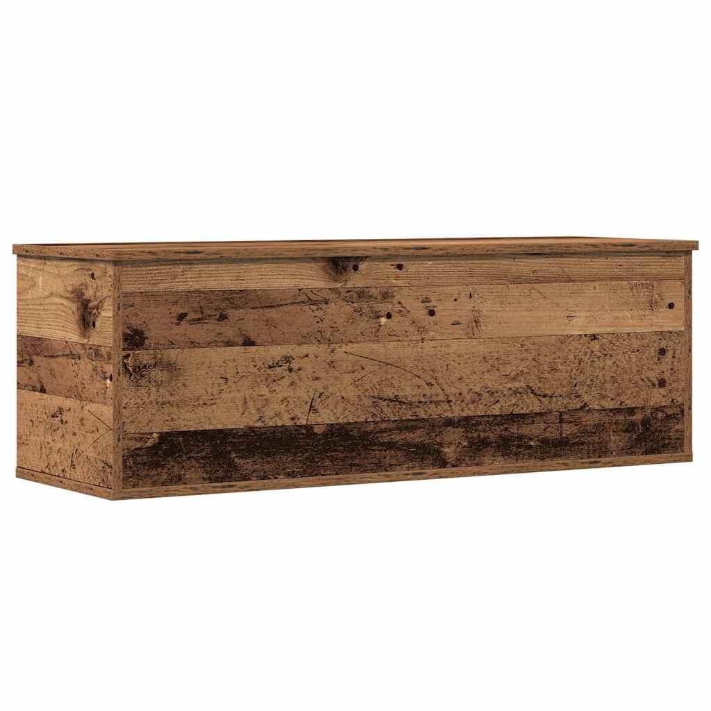 Caja de Almacenamiento Madera envejecida