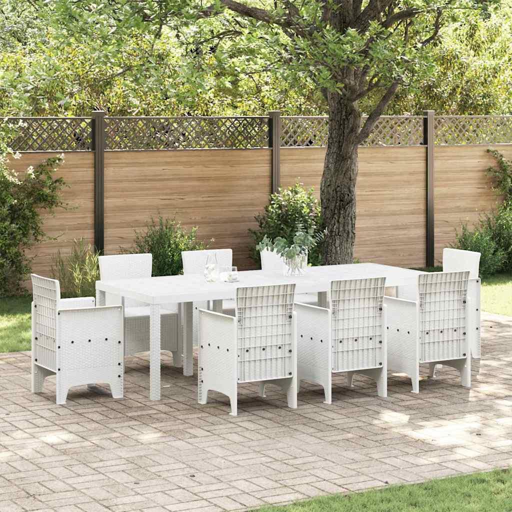 Mesa de Jardín 250 x 100 x 73 cm ratán sintético