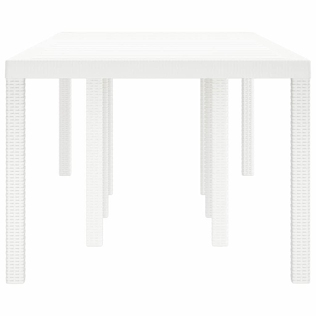 Mesa de Jardín 250 x 100 x 73 cm ratán sintético