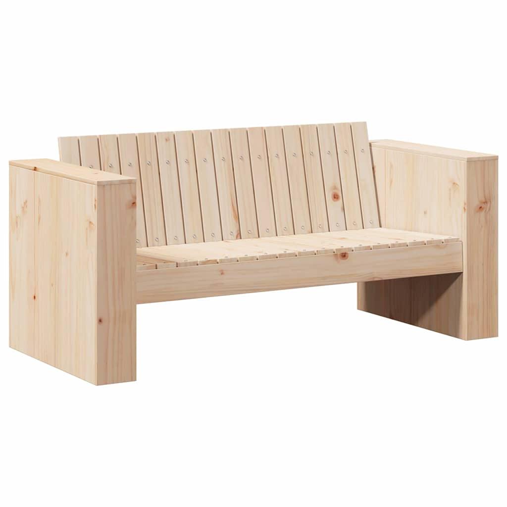 Sofá de jardín Madera de pino macizo