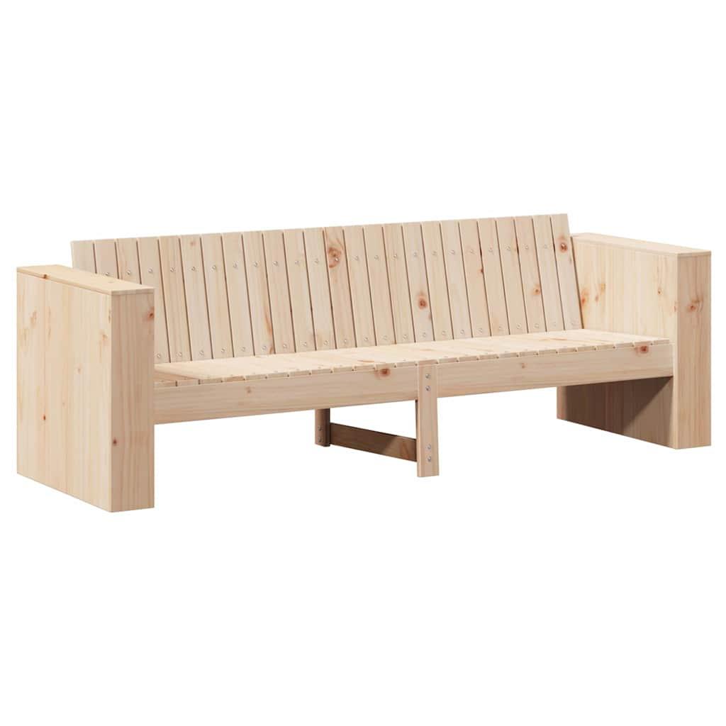 Sofá de jardín Madera de pino macizo