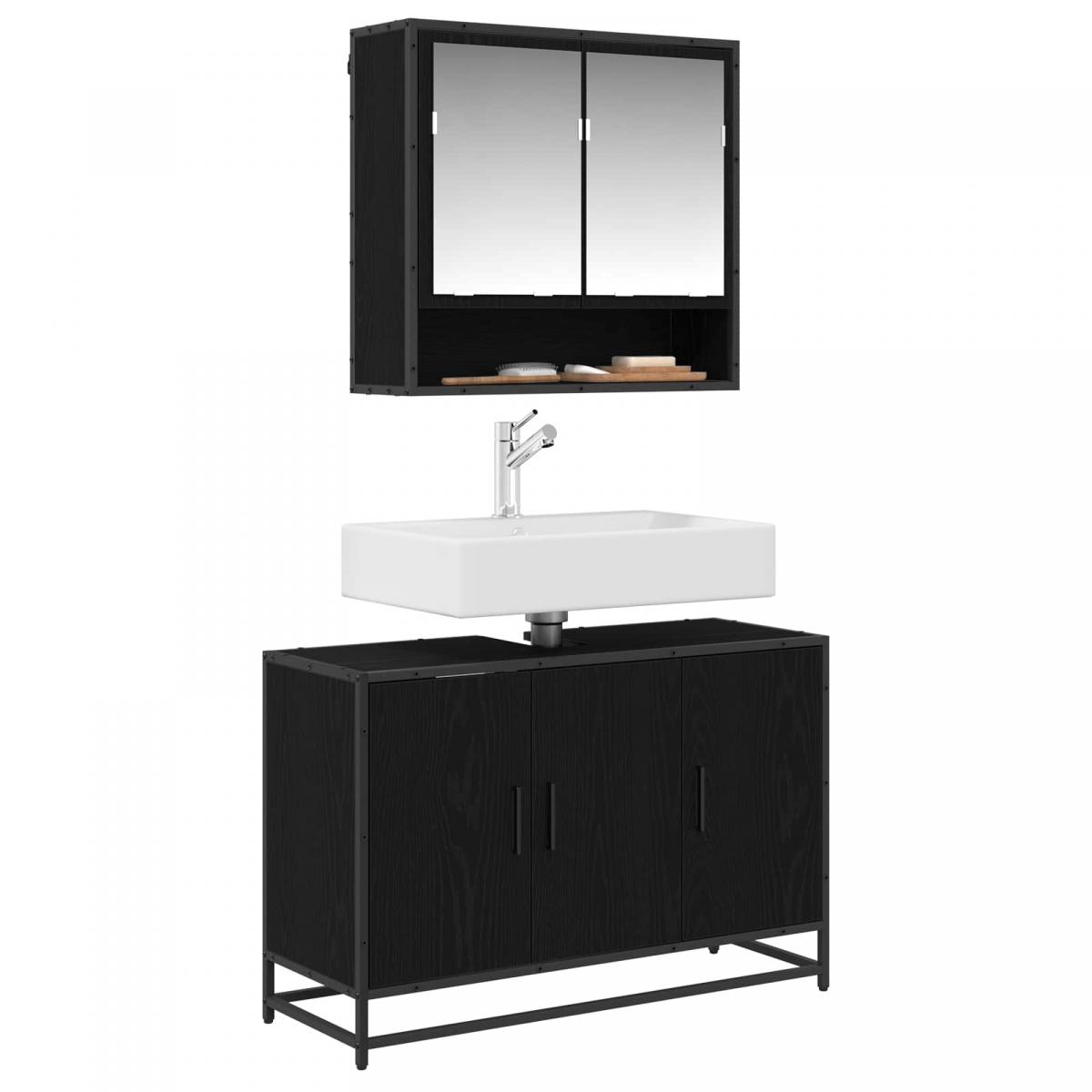 Mueble de Cuarto de Baño Roble artisan 100 x 38,5 x 46 cm