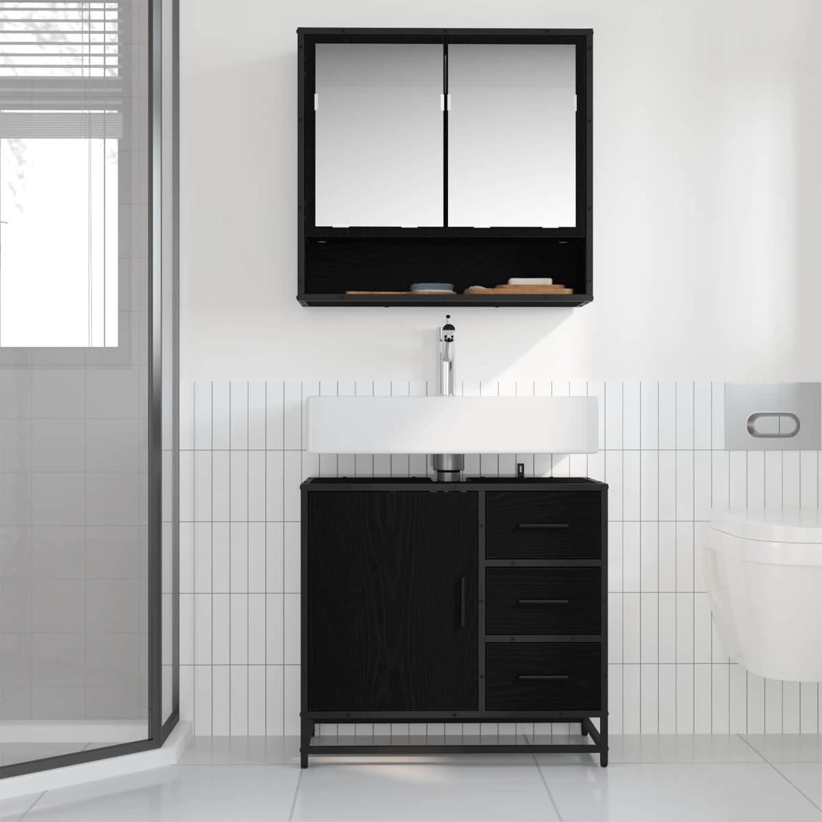 Mueble de Cuarto de Baño Roble artisan 100 x 38,5 x 46 cm