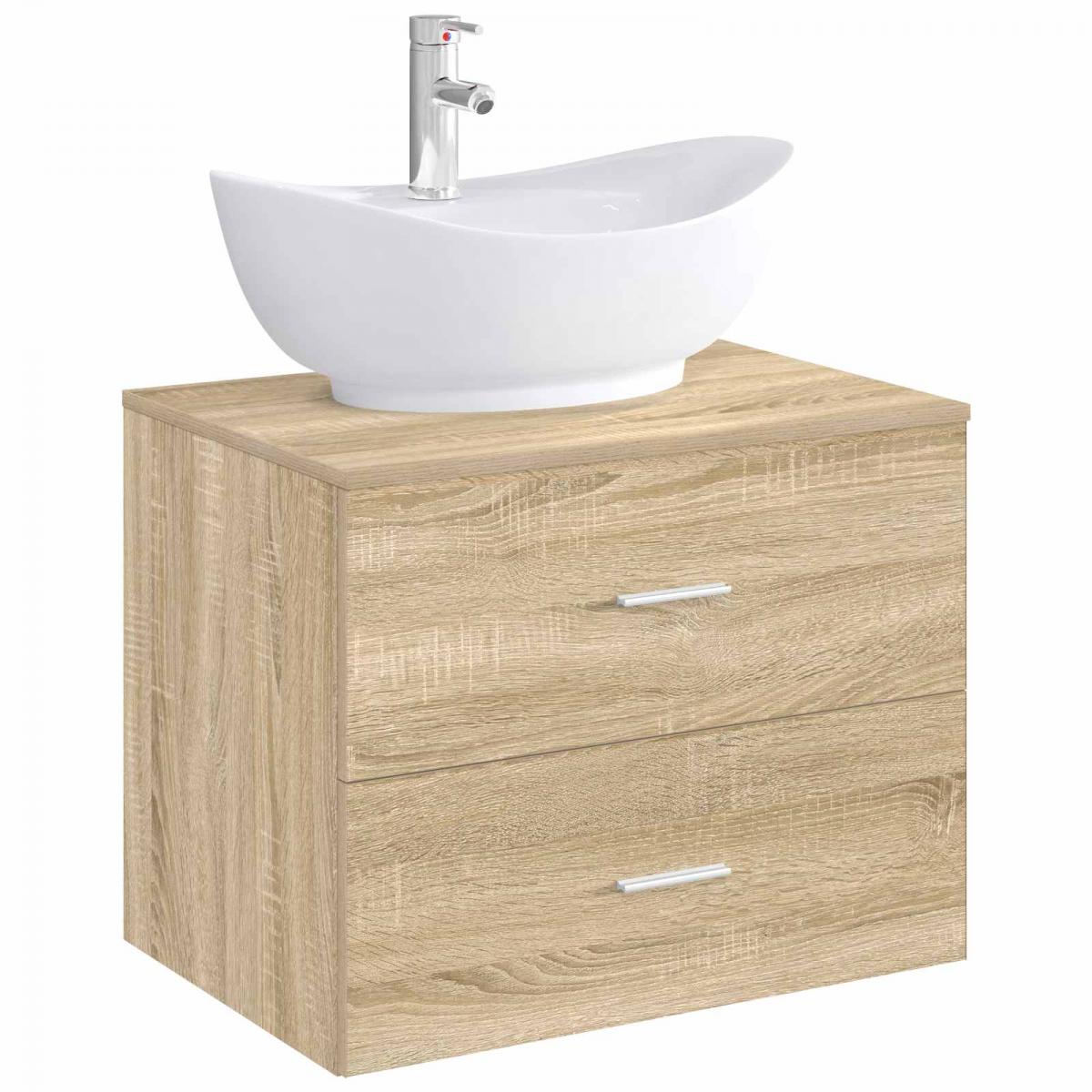 Lavabo de baño con grifo y desagüe Cromado