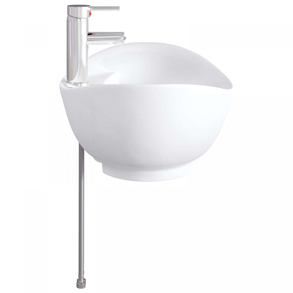 Lavabo de baño con grifo y desagüe Cromado