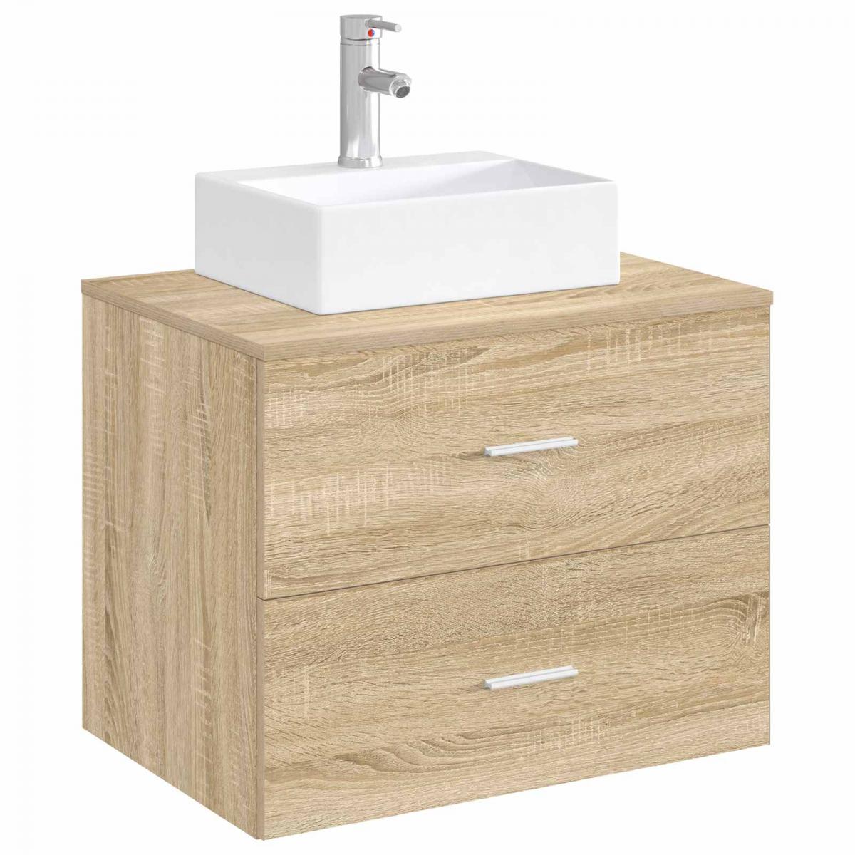 Lavabo de baño con grifo y desagüe Cromado