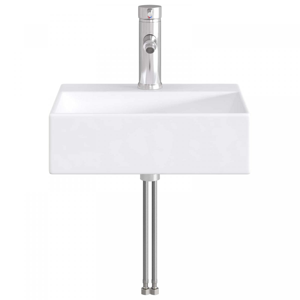 Lavabo de baño con grifo y desagüe Cromado