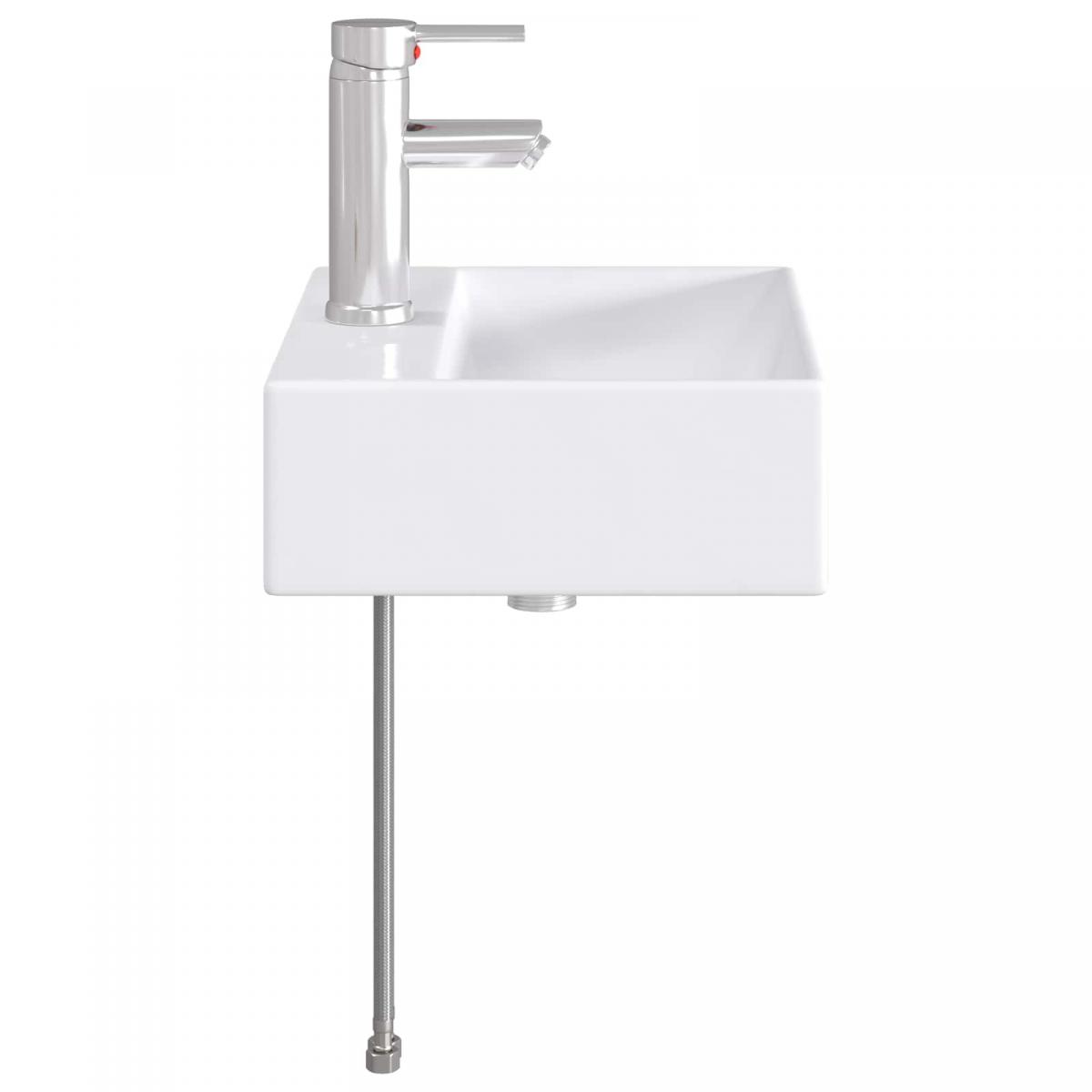 Lavabo de baño con grifo y desagüe Cromado