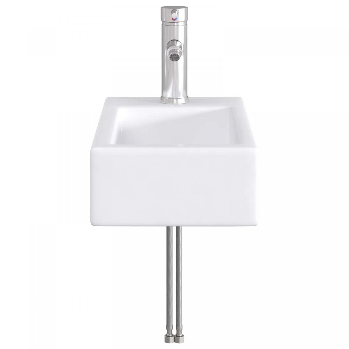 Lavabo de baño con grifo y desagüe Cromado