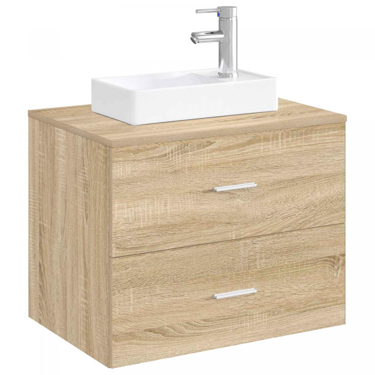 Lavabo de baño con grifo y desagüe Cromado