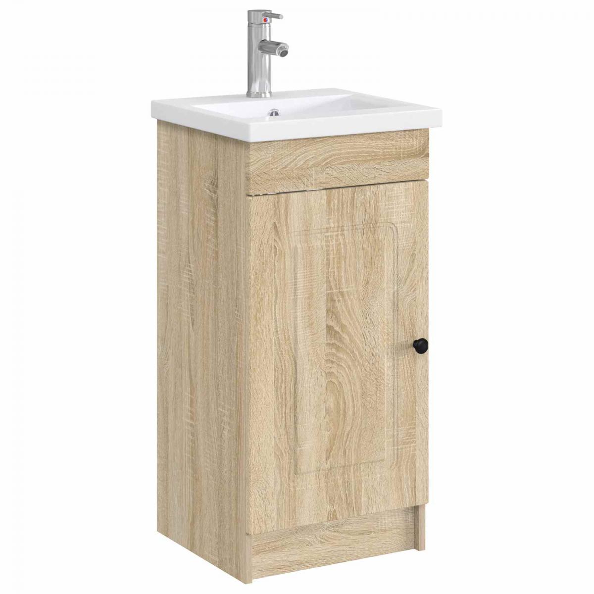 Lavabo de baño con grifo y desagüe Cromado