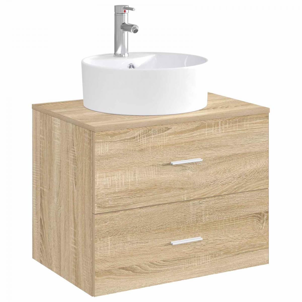 Lavabo de baño con grifo y desagüe Cromado