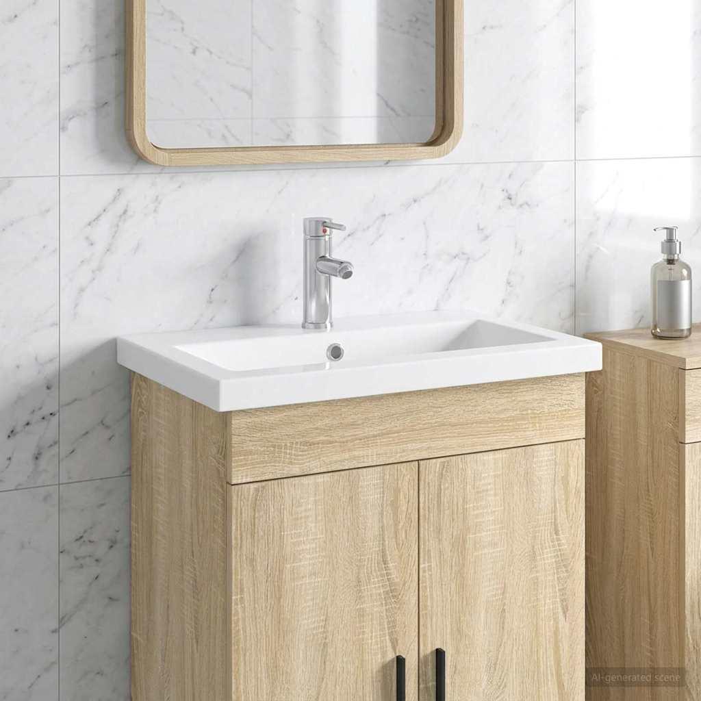 Lavabo de baño Cromado Metal