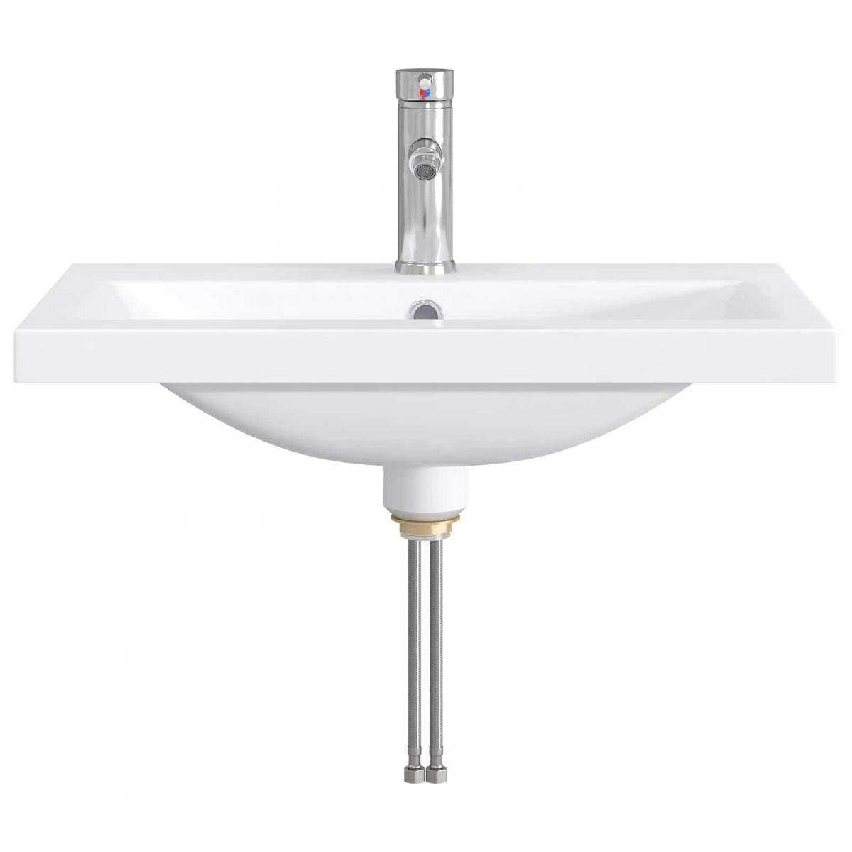 Lavabo de baño Cromado Metal