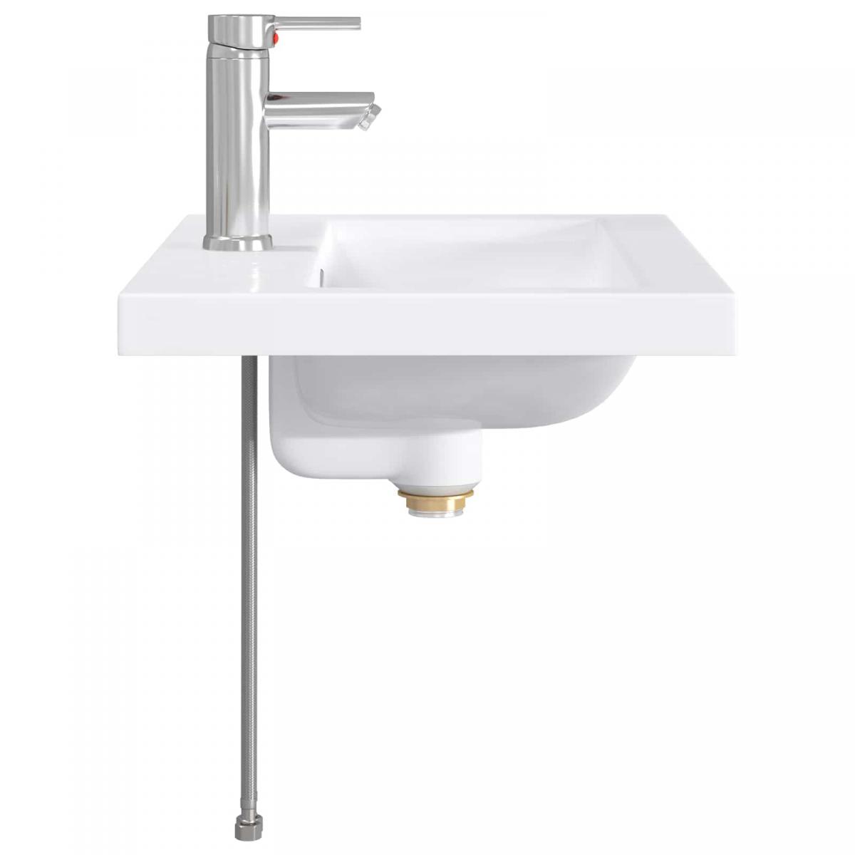 Lavabo de baño Cromado Metal