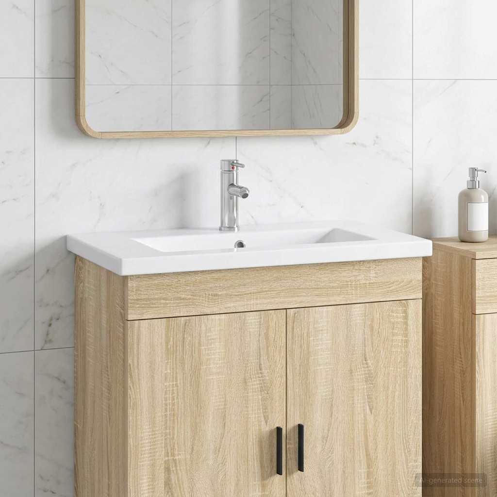 Lavabo de baño Cromado Metal