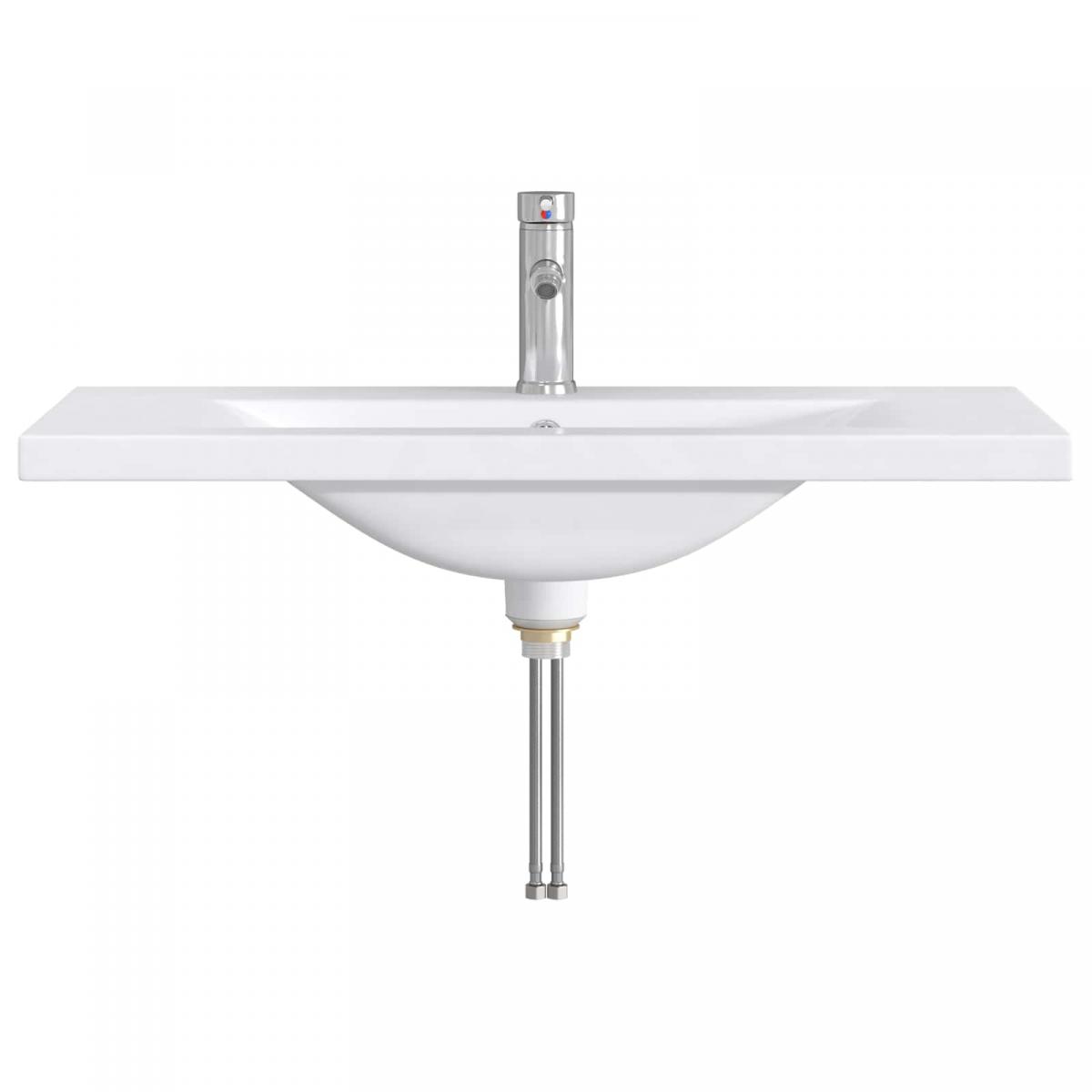 Lavabo de baño Cromado Metal