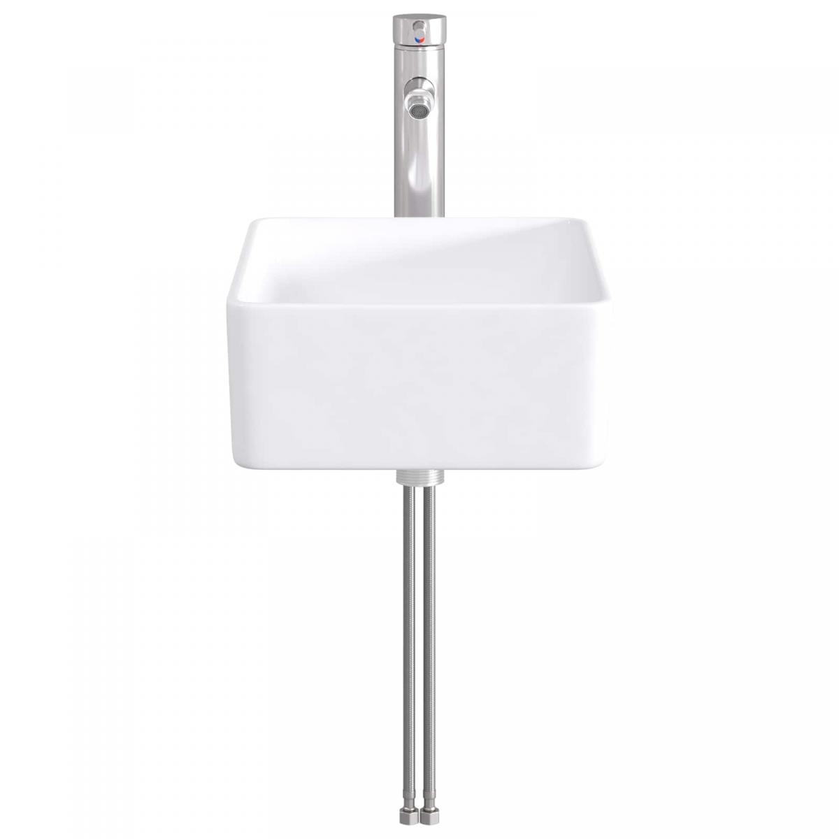 Lavabo de baño con grifo y desagüe Cromado