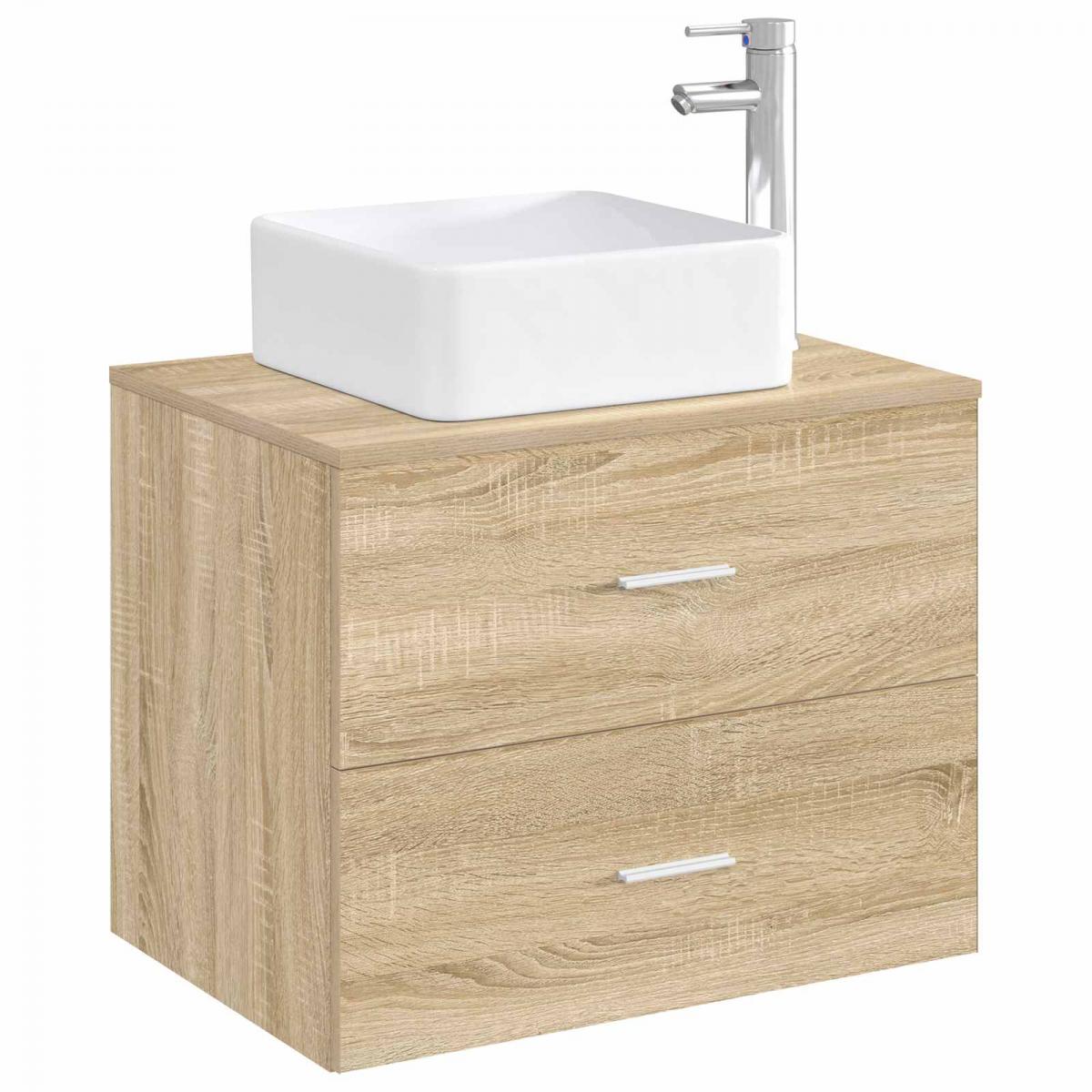 Lavabo de baño con grifo y desagüe Cromado