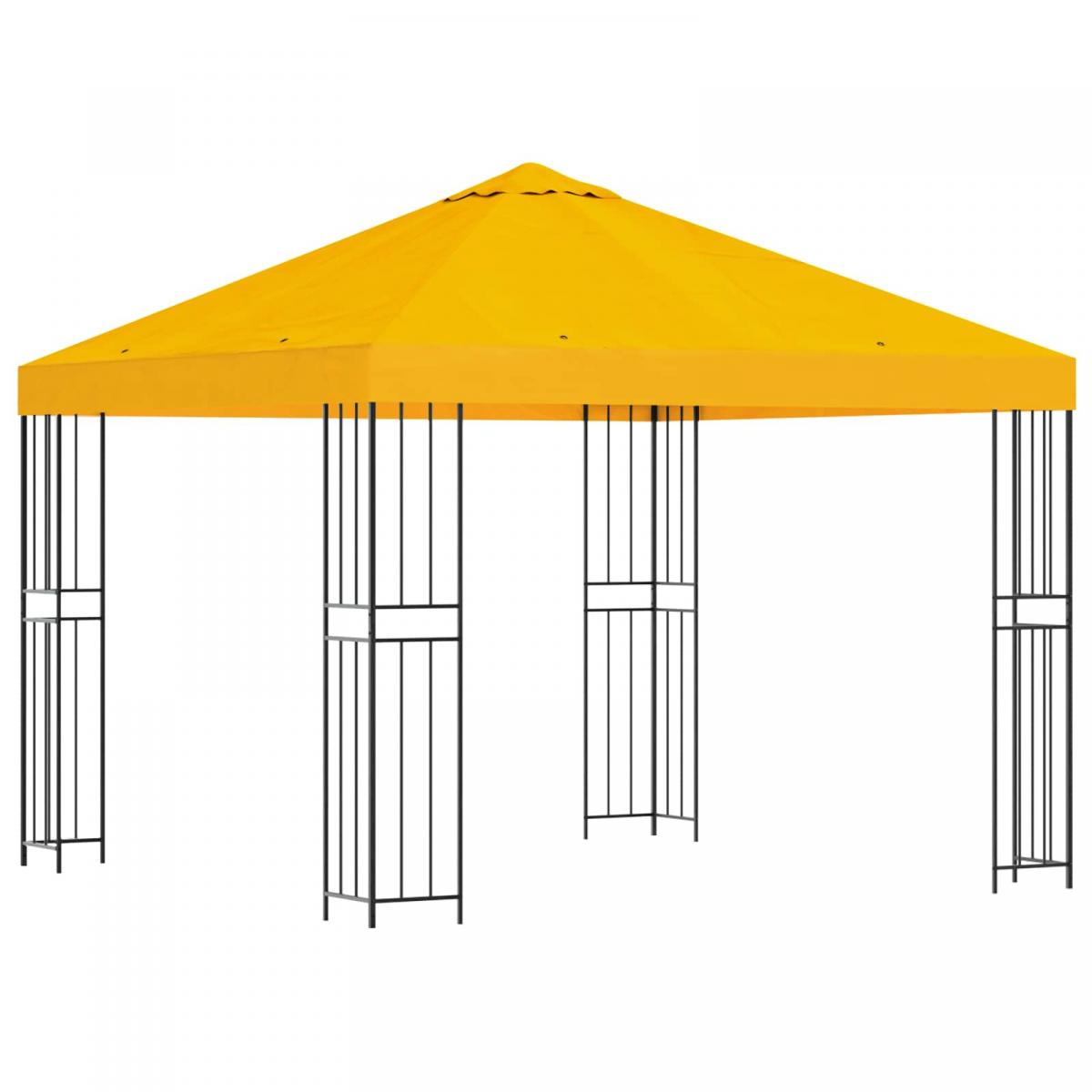 Cenador Terracota Poliéster y Acero 190 gsm