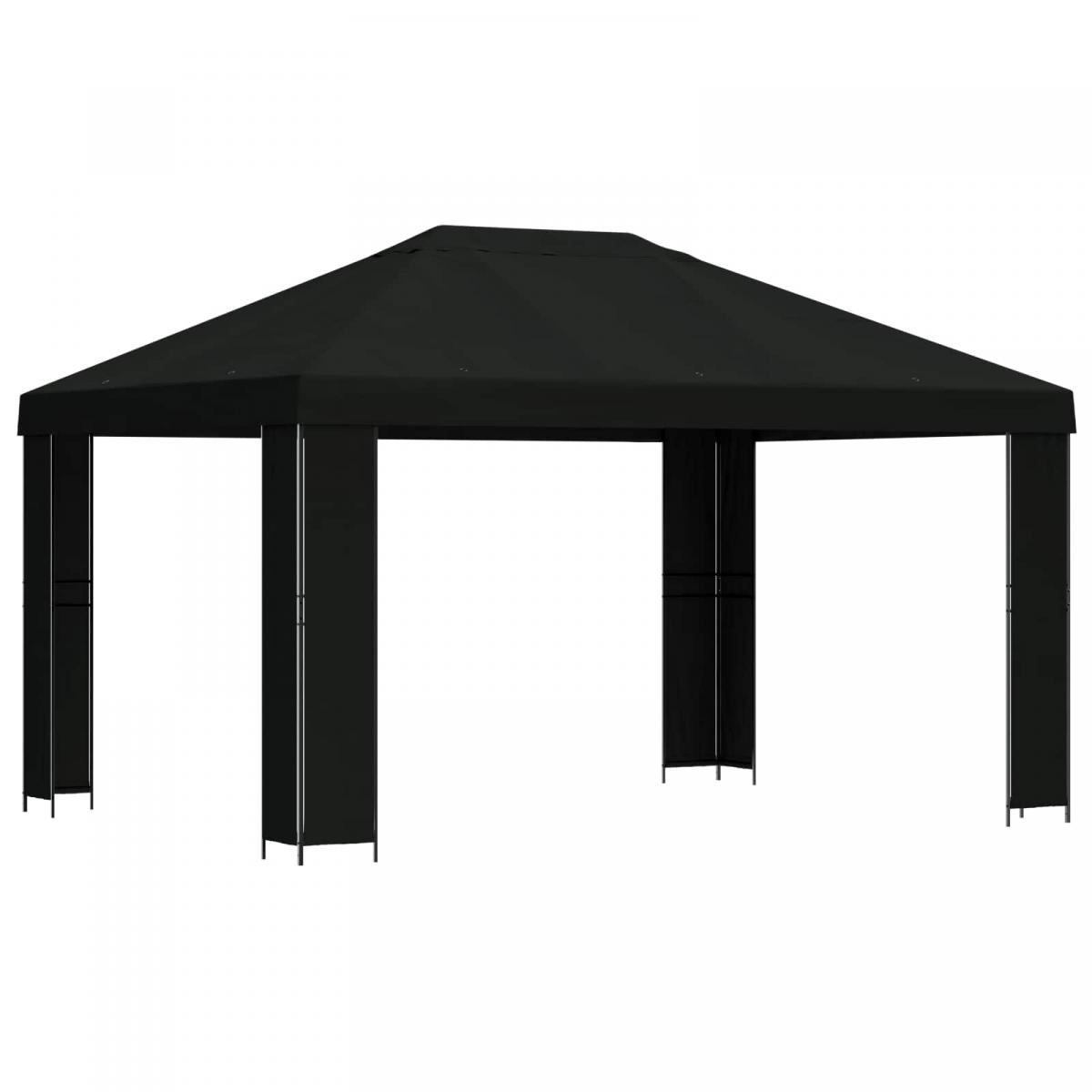 Cenador Terracota Poliéster y Acero 190 gsm
