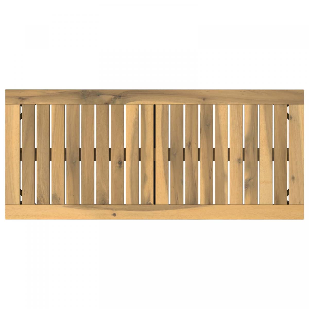 Banco de jardín Madera de Acacia Sólida