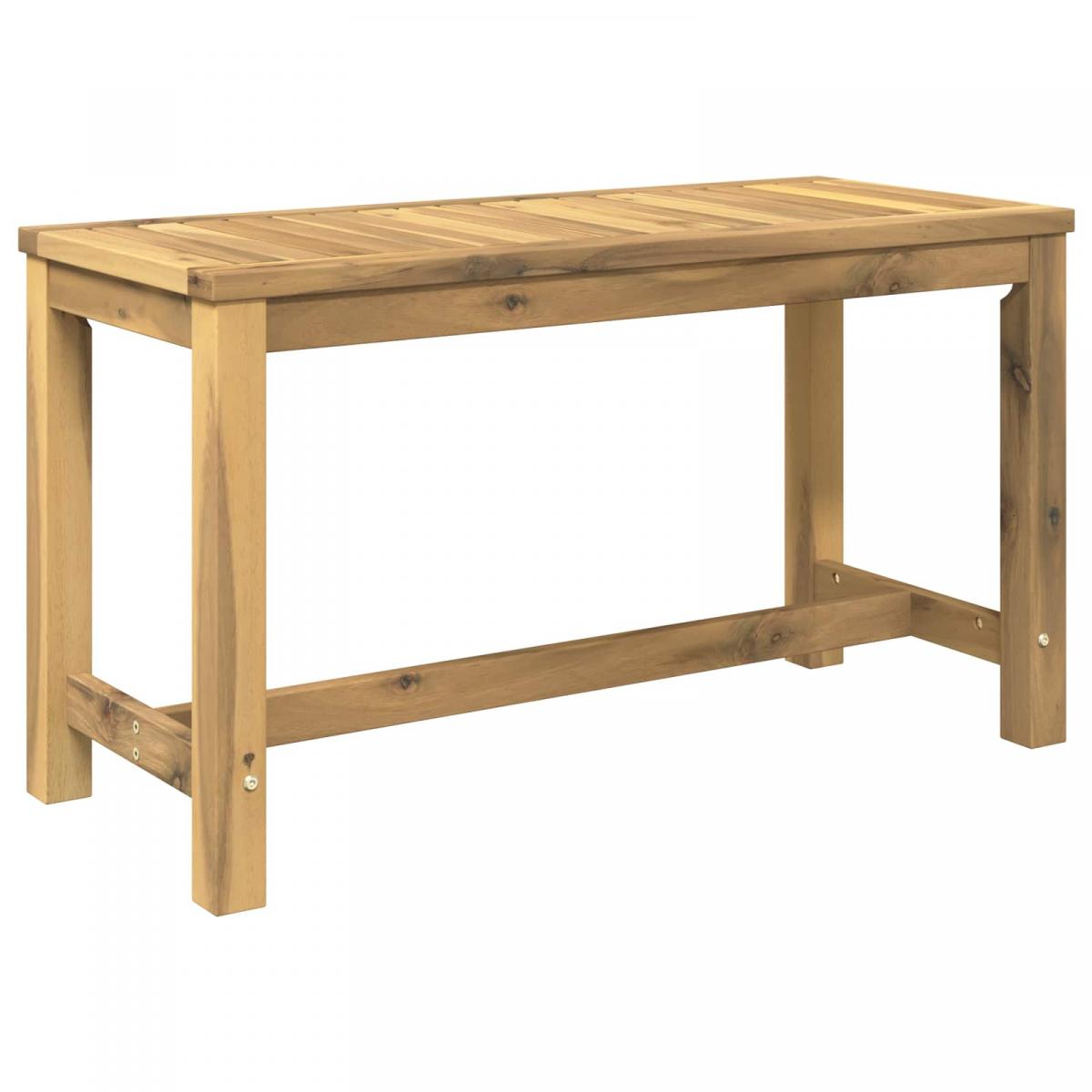 Banco de jardín 80,5 x 35 x 45 cm Madera de Acacia Sólida