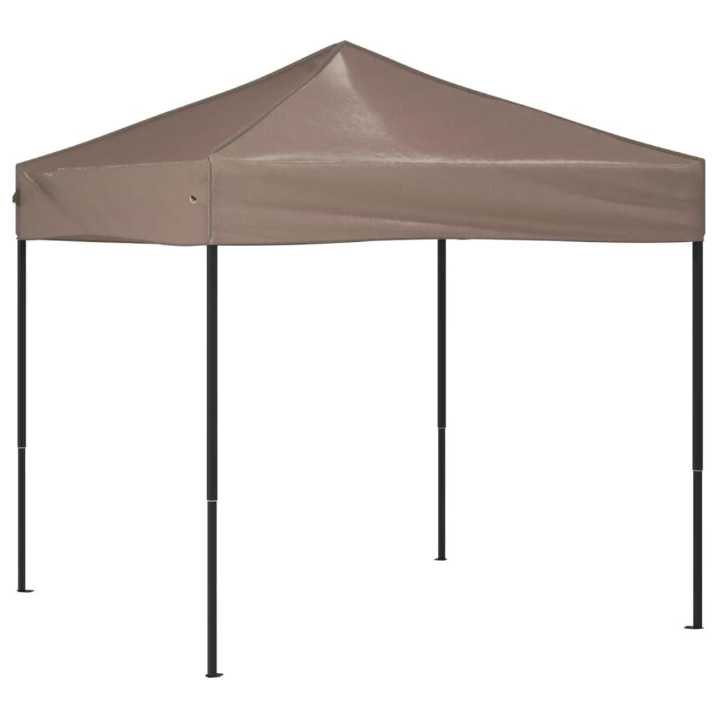 Carpa para fiestas plegable gris antracita 2x2 m