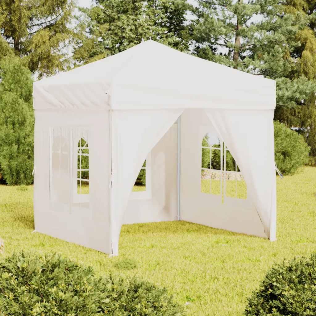 Carpa para fiestas plegable con paredes laterales