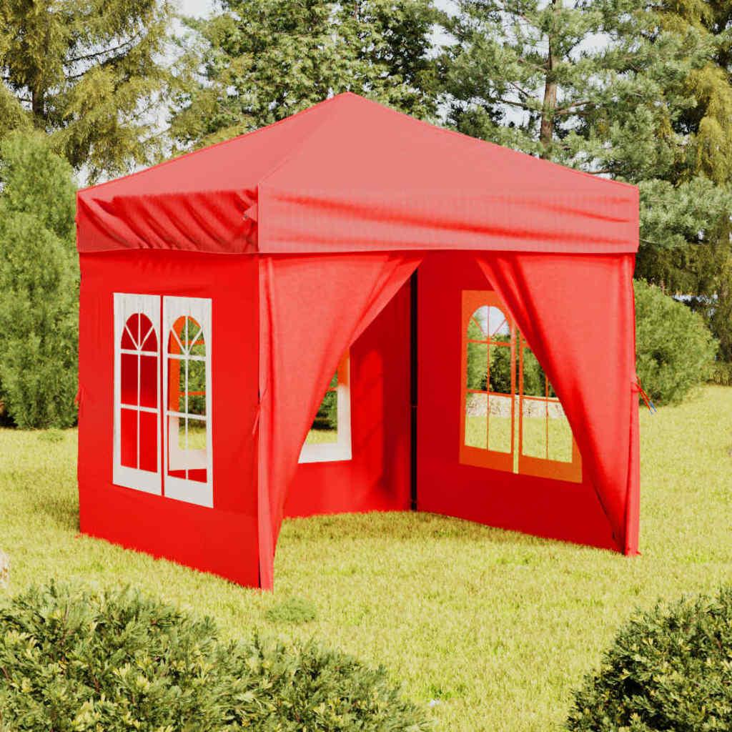 Carpa para fiestas plegable con paredes laterales