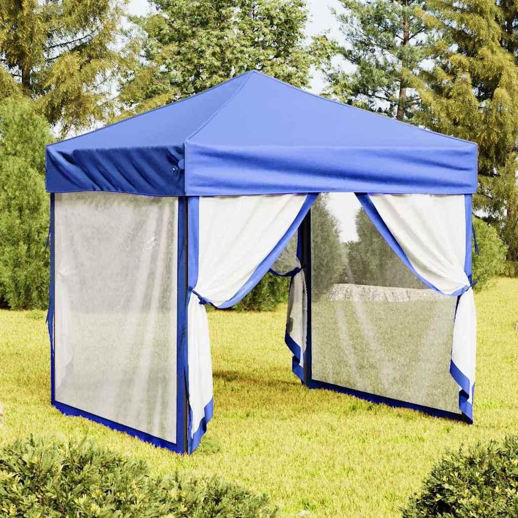 Carpa para fiestas plegable con paredes laterales